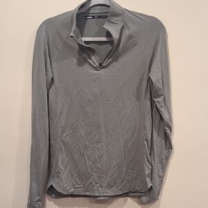 Gray Long Sleeve Pullover